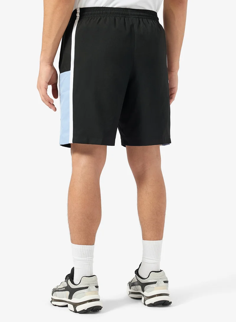 LACOSTE  Lightweight Colour-Block Stripe Tennis Shorts for Men | Best Price UAE